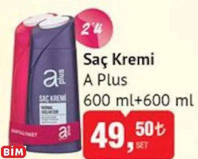 A PLUS  SAÇ KREMİ